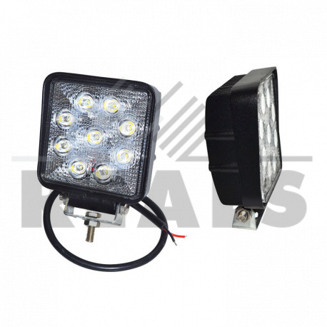 phare a led carre Eclairage diffus 10/90v 1800Lm 110 x 126x 50